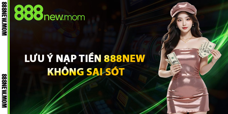 Lưu Ý Nạp Tiền 888New Không Sai Sót